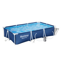 Bestway Piscină Steel Pro 3 x 2,01 x 0,66 m cu filtru de circulație
