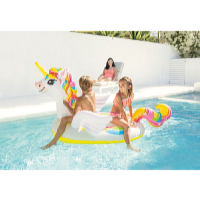 Intex Felfújható egyszarvú fogantyúkkal 198 x 140 x 102 cm