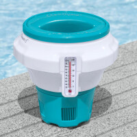 Bestway Úszó vegyszeradagoló hőmérővel és ChemGuard védőkesztyűvel