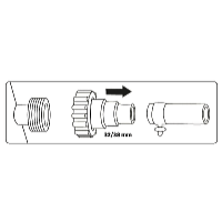 Intex Adaptor piscină INTEX A
