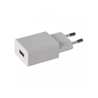 Platinium Adaptor de rețea USB 5V/1A alb