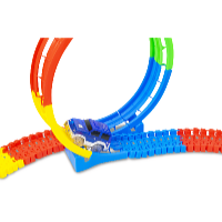 Kids World MAXI RACE világító autópálya 282 db CHP5061