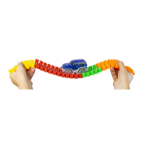 Kids World MAXI RACE világító autópálya 282 db CHP5061