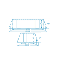 Bestway Power Steel 4,12 x 2,01 x 1,22 m medence tartozékokkal
