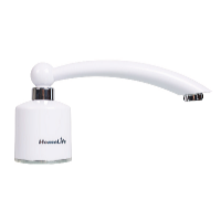 HomeLife Lapos kifolyócső a vízmelegítős csaptelepekhez