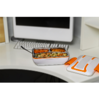 De Gusto Ételmelegítő doboz WARMY 12V/230V narancssárga