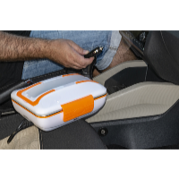 De Gusto Ételmelegítő doboz WARMY 12V/230V narancssárga