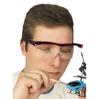 HomeLife ZOOM Double LED nagyító szemüveg