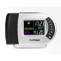 Platinium Ébresztőóra időjárás állomással és projektorral RS5012LBTC