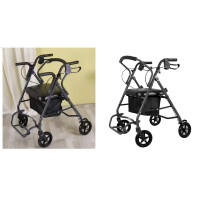 HomeLife Cadru de mers rulant Comfort 2in1