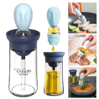 De Gusto Olajtartó 2in1 szilikon adagolóval