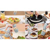 De Gusto Olajtartó 2in1 szilikon adagolóval