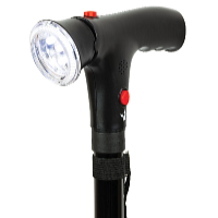 HomeLife Járóbot lámpával és riasztóval BH033