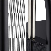 HomeLife Tüzifa tároló állvány szerszámokkal, 43 x 81,5 x 38,5 cm