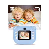 Platinium InstaPrint digitális fényképezőgép nyomtatóval - kék