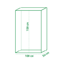 Garden King TopGreen kerti fóliasátor 100 x 150 x 50 cm BG-F-00704