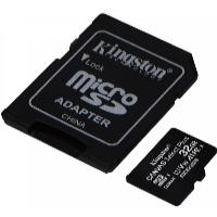 Kingston Memóriakártya microSDHC 32GB UHS-I U1 SDCS/32GB Canvas Select Plus