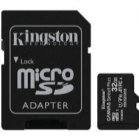 Kingston Memóriakártya microSDHC 32GB UHS-I U1 SDCS/32GB Canvas Select Plus
