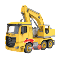 Kids World Set de construcție - excavator LOGIS AUTO