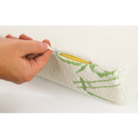 Romeo MEMORY BAMBOO magasított ülőpárna 45 x 45 x 10 cm