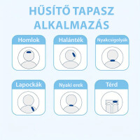 Wellife Plasturi hidrogel răcoritoare 6 buc