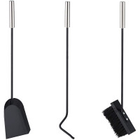 HomeLife Tüzifa tároló állvány szerszámokkal, 43 x 81,5 x 38,5 cm