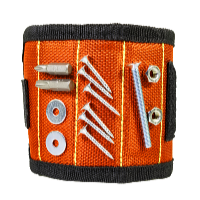 Profi Tools Mágneses szerszámtartó csuklópánt, 32 x 9 cm, narancs