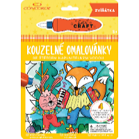 Concorde Carte de colorat magică - animaluțe