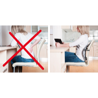 Wellife Suport ergonomic pentru spate 41 x 38 cm