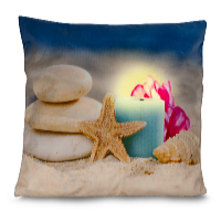 HomeLife LED világító párnahuzat Strand 40 x 40 cm