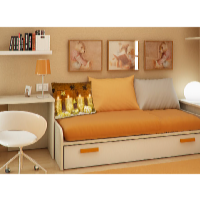 HomeLife Husă de pernă LED luminoasă Lumânări 40 x 40 cm