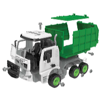 Kids World LOGIS AUTO kukásautó logikai építőjáték