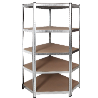 Profi Tools ZEUS fém sarokpolc ZEUS 180 x 90 x 70 x 40 cm 5 polccal TC-081