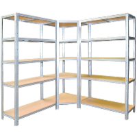 Profi Tools ZEUS fém sarokpolc ZEUS 180 x 90 x 70 x 40 cm 5 polccal TC-081