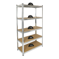 Profi Tools ZEUS fém polc  180 x 90 x 40 cm 5 polccal TC-030C