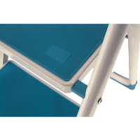 Profi Tools Háztartási létra PROFI 2x1 létrafok, kék JZ919-2B