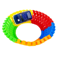 Kids World MAXI RACE világító autópálya 282 db CHP5061