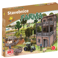 Kids World Set de construcție Fermă 311 piese