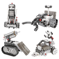 Kids World LOGIS SPACE 4în1 joc de construcție