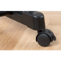 HomeLife Suport dublu pentru haine cu rotile