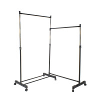 HomeLife Twin gurulós ruhaállvány