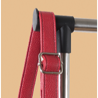 HomeLife Suport dublu pentru haine cu rotile