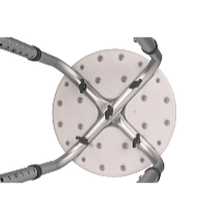 HomeLife Scăunel de baie cu înălțime reglabilă