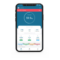 Wellife FIT STYLE okos személyi mérleg - fehér