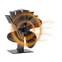 HomeLife ZEPHYR 4 kályhaventilátor T2001