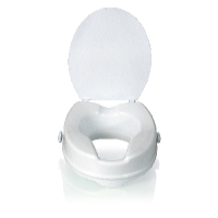 HomeLife Magasított WC ülőke fedéllel BT430