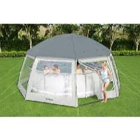 Bestway POOL DOME medencetető 6 x 6 x 2,95 m