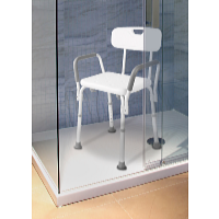 HomeLife Fürdőszobai karosszék állítható magassággal