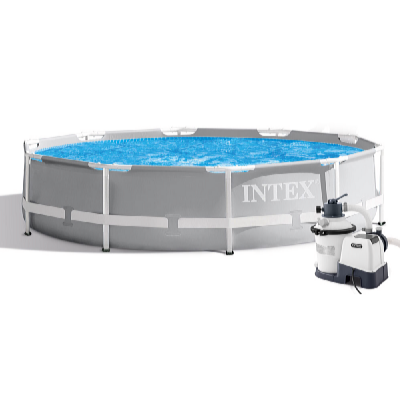 Intex Prism Frame 3,05 x 0,76 m medence KRYSTAL CLEAR 2000 l/ó SX925 homokszűrővel