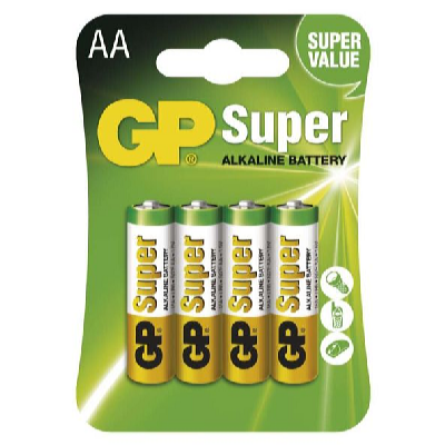 GP Batteries Alkalikus elem GP 1,5V AA 4 db